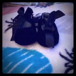 Baby dress shoes black